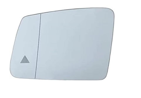 Mercedes E-Class Estate 2009-2013 Door Mirror Glass With Blind Spot System Heated No Auto Dip Type Passenger Side L