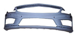 Mercedes A-Class 5 Door Hatchback 2012-2016 Front Bumper With Sensor Holes With Wash Jet Holes With Park Assist Holes (Fits AMG & AMG-Line Models Only) Primed