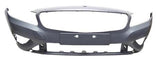Mercedes A-Class 5 Door Hatchback 2012-2016 Front Bumper No Sensor Holes With Wash Jet Holes No Park Assist Holes (Fits SE & Sport Models Only) Primed