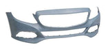 Mercedes C-Class Coupe 2015-2018 Front Bumper No Sensor Holes (With Template To Drill Sensors) Standard Models Only - Primed