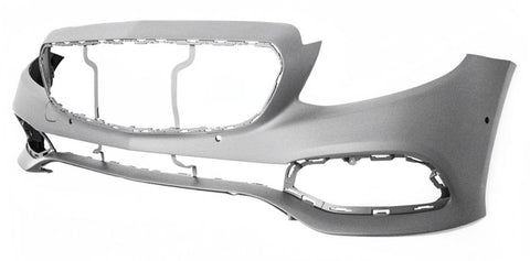 Mercedes E-Class Saloon 2016-2020 Front Bumper With Sensor Holes With Park Assist Holes (Fits SE Models Only) Primed