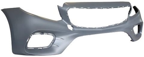 Mercedes E-Class Saloon 2016-2020 Front Bumper No Park Assist Holes (Fits AMG & AMG-Line Models Only) Primed