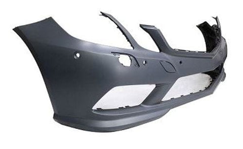Mercedes E-Class Cabriolet 2009-2013 Front Bumper With Wash Jets With Sensor Holes (AMG and AMG Line Models Only) - Primed