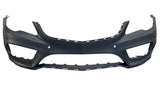 Mercedes E-Class Cabriolet 2013-2017 Front Bumper With Sensor Holes (Fits AMG & AMG-Line Models Only) Primed