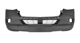Mercedes Sprinter Van 2018- Front Bumper With Lamp Holes No Sensor Holes No Blind Spot Holes (With Template To Drill Holes) Textured 
