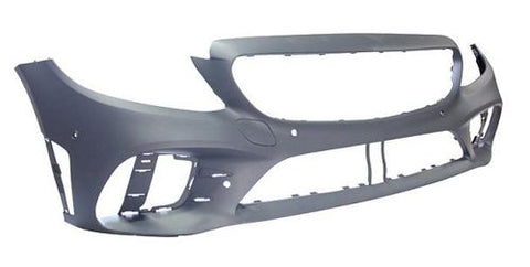 Mercedes C-Class Estate 2018-2022 Front Bumper With Sensor Holes No Camera Hole (AMG Line & AMG Models) Primed 