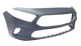 Mercedes A-Class 5 Door Hatchback 2018-2023 Front Bumper With Sensor Holes (With Template To Drill Park Assist Holes) SE and Sport Models Only - Primed