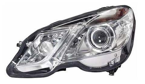 Mercedes E-Class Saloon 2009-2013 Headlamp Xenon Type With Dynamic Bending Lamp Passenger Side L