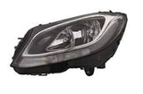 Mercedes C-Class Saloon 2018-2022 Headlamp Halogen Type With LED Daytime Running Lamp Passenger Side L