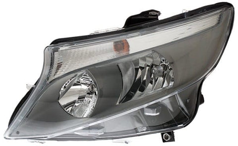 Mercedes Vito Van 2015-2024 Headlamp Halogen H7 H15 Type With Grey Inner Passenger Side L