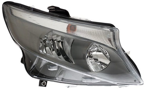 Mercedes E-Vito Van 2018- Headlamp Halogen H7 H15 Type With Grey Inner Driver Side R