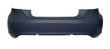 Mercedes A-Class 5 Door Hatchback 2012-2016 Rear Bumper No Sensor Holes With Template To Drill Holes (Fits SE & Sport Models Only) Primed