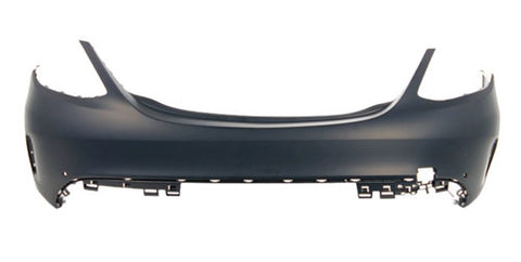 Mercedes C-Class Saloon 2014-2018 Rear Bumper With Sensor Holes With Park Assist Holes (AMG & AMG Line Models) Primed