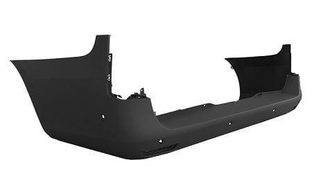 Mercedes Vito Van 2015-2024 Rear Bumper With Sensor Holes With Park Assist Holes (Fits Long Wheelbase Models Only) Textured