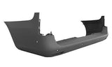 Mercedes E-Vito Van 2018- Rear Bumper With Sensor Holes With Park Assist Holes (Fits Long Wheelbase L2 Models Only) Primed