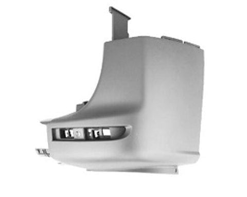 Mercedes Sprinter Van 2018- Rear Bumper Corner No Sensor Hole No Blind Spot Sensor Bracket (All Models Except Short Wheel Base) Primed Driver Side R