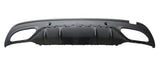 Mercedes C-Class Estate 2018-2022 Rear Bumper Spoiler With Sensor Holes (Fits AMG & AMG-Line Models Only) Textured