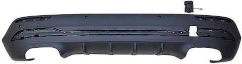 Mercedes GLA Hatchback 2020-2023 Rear Bumper Spoiler With Sensor Holes (Fits AMG & AMG-Line Models Only) Textured