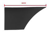Mercedes Sprinter Van 2018- Side Panel Trim Front Of Rear Wheel Section No Lamp Hole (Fits Short Wheelbase L1 Models) Textured Passenger Side L