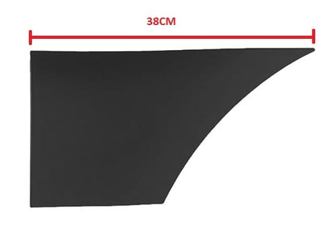 Mercedes Sprinter Van 2018- Side Panel Trim Front Of Rear Wheel Section No Lamp Hole (Fits Short Wheelbase L1 Models) Textured Passenger Side L