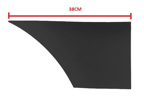 Mercedes Sprinter Van 2018- Side Panel Trim Front Of Rear Wheel Section No Lamp Hole (Fits Short Wheelbase L1 Models) Textured Driver Side R