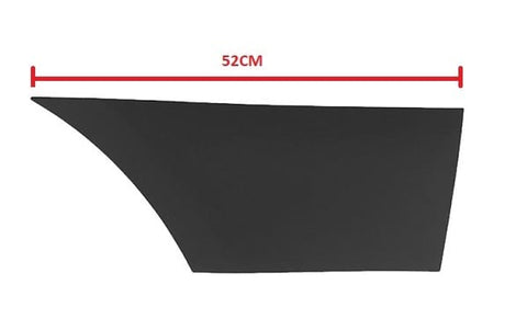Mercedes Sprinter Van 2018- Side Panel Trim Rear Section No Side Marker Lamp Hole (Fits Short Wheelbase L1 Models) Textured Passenger Side L