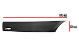 Mercedes Sprinter Van 2018- Side Panel Trim Rear Section With Side Marker Lamp Hole (Fits Long Wheelbase L3 Models) Textured Driver Side R