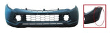 Fiat Fullback Pickup 2016-2019 Front Bumper No Wash Jet Holes No Arch Extensions Textured
