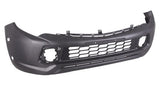 Mitsubishi L200 Pickup 2015-2019 Front Bumper No Wash Jet Holes With Arch Extensions Textured