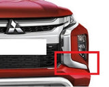 Mitsubishi L200 Pickup 2019-2021 Front Bumper Trim Lower Section Chrome Passenger Side L