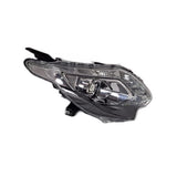 Fiat Fullback Pickup 2016-2019 Headlamp Xenon Type With Black Lower Trim With Clear Indicator Driver Side R