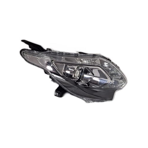 Fiat Fullback Pickup 2016-2019 Headlamp Xenon Type With Black Lower Trim With Clear Indicator Driver Side R