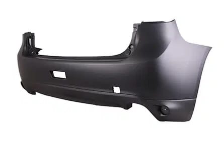 Mitsubishi ASX Hatchback 2013-2016 Rear Bumper No Wheel Arch Trim Holes Needs Priming