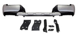 Mitsubishi L200 Pickup 2019-2021 Rear Bumper (Fixings included) Black & Silver