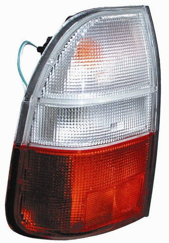 Mitsubishi L200 Pickup 2000-2006 Rear Lamp Red & Clear Passenger Side L