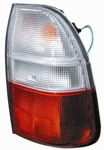 Mitsubishi L200 Pickup 2000-2006 Rear Lamp Clear & Red Driver Side R