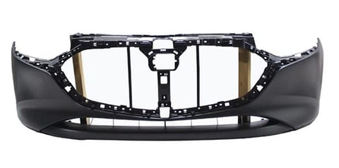 Mazda 3 Hatchback 2019- Front Bumper No Sensor Holes Needs Priming