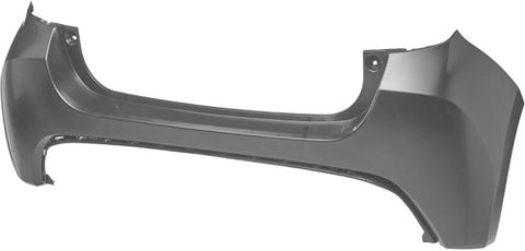 Mazda 2 Hybrid 5 Door Hatchback 2022- Rear Bumper No Sensor Holes With Template To Drill Holes Primed