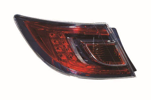 Mazda 6 Saloon 2008-2010 Rear Lamp Outer Section Red (LED Type) Passenger Side L