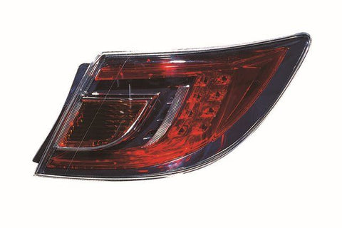 Mazda 6 Saloon 2008-2010 Rear Lamp Outer Section Red (LED Type) Driver Side R