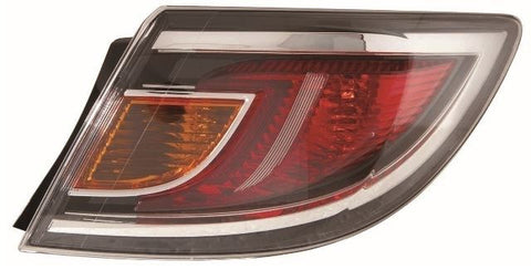 Mazda 6 Hatchback 2010-2012 Rear Lamp Outer Section Red Driver Side R