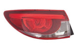 Mazda 6 Saloon 2015-2018 Rear Lamp LED Type Passenger Side L