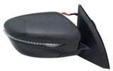 Nissan Qashqai Hatchback 2017-2021 Door Mirror Electric Heated Manual Fold No 360 Camera Primed Cover Driver Side R