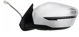 Nissan Navara Pickup 2016-2022 Door Mirror Electric Heated Manual Fold With Indicator Lamp Chrome Cover Driver Side R