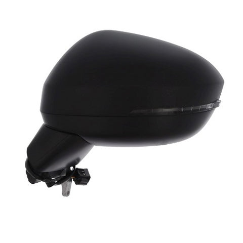 Nissan Juke Hatchback 2019- Door Mirror Electric Not Heated Manual Fold No 360 Camera 10 Hole 5 Pin Connector - Primed Cover Passenger Side L