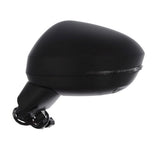 Nissan Juke Hatchback 2019- Door Mirror Electric Heated Power Fold With 360 Camera 10 Hole 9 Pin Connector - Primed Cover Passenger Side L