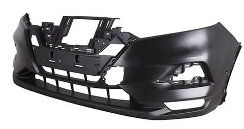 Nissan Qashqai Hatchback 2017-2021 Front Bumper No Wash Jet Holes With Park Assist Holes Primed