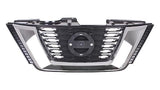 Nissan X-Trail Estate 2017-2022 Front Grille Black & Chrome 