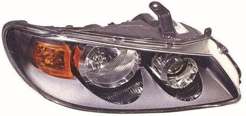 Nissan Almera 5 Door Hatchback 2003-2006 Headlamp Halogen Black Driver Side R