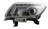Nissan Navara Pickup 2016-2022 Headlamp LED Type Chrome Passenger Side L